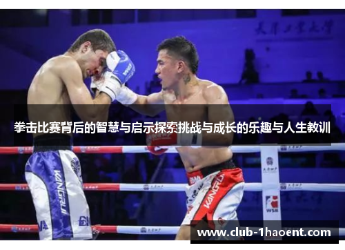 拳击比赛背后的智慧与启示探索挑战与成长的乐趣与人生教训