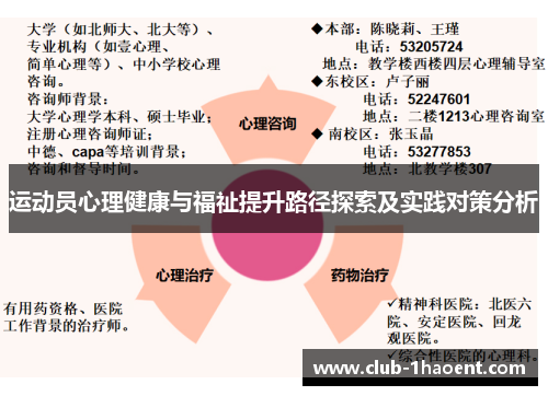 运动员心理健康与福祉提升路径探索及实践对策分析